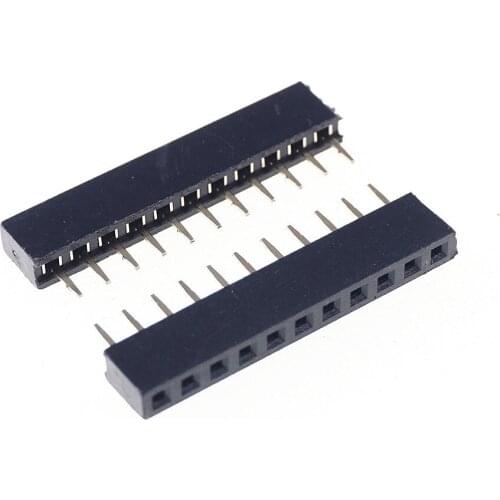 1000pcs 1x11 P 11 Pin 2.0 mm PCB Female Header Pin Headers Single row Straight Through Hole Insulator height 4.30mm Rohs Reach