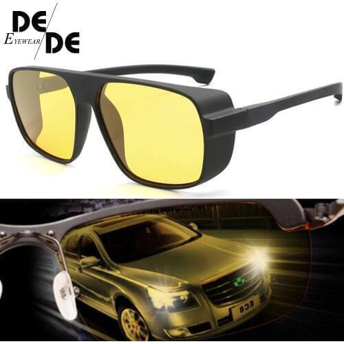 2019 Night Vision Glasses For Headlight Polarized Driving Sunglasses Yellow Lens UV400 Protection Night Eyewear for Driver