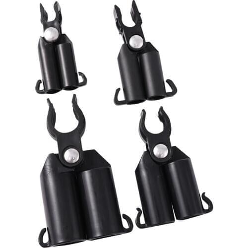 A-type grip Clip Plant Support Rod fixed Socket Adjustable Gardening Pillar Connector Clip Climbing Expandable Fence 5 Pcs