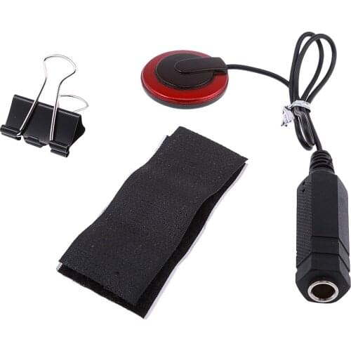 6.35mm Piezo Pickup Transducer for Guitar Ukulele Mandolin Replacement Parts