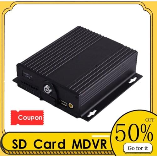 Car Mobile SD Card Dvr 3g 4g GPS Real-Time Tracking Driving Recorder Mdvr