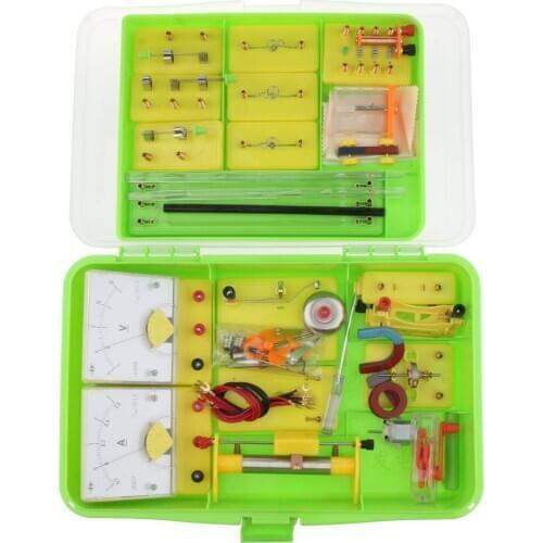 Electric Circuit Electricity Physics Experiment Kit Teaching Aid Science Learning Educational Toys for Children Students