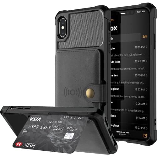 Original Flip Case For iPhone 12 11 Pro Retro Magnetic Card Stand Wallet For iPhone 12 min X s Max 6 7 8 Plus SE2020 Case