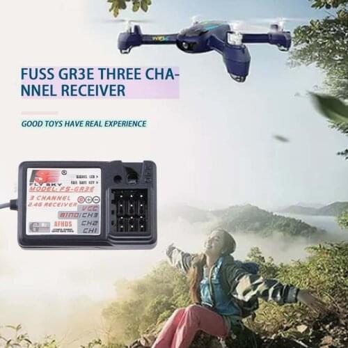 Flysky FS-GR3E 2.4Ghz 3-Channel Receiver For Rc Car Auto Boat Supplies Out Of Control Protect Transmitter RC Parts