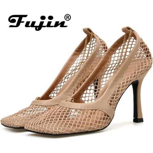 Женские туфли на шпильке Fujin China At AliExpress