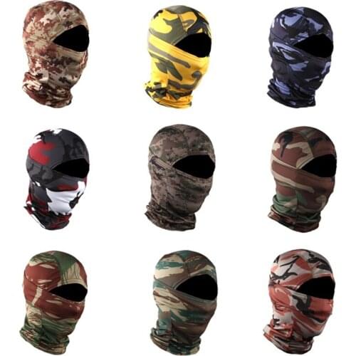 2021 Hot Shield Military Moto Skull Mask Hunting Helmet Cap Tactical Camouflage Balaclava Army Face Mask Cycling War Game Face