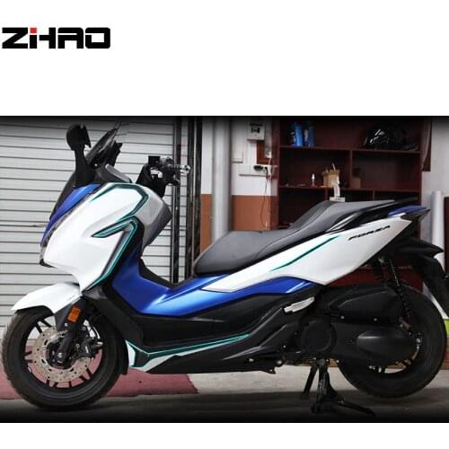 Motorcycle Carbon fiber Anti scratch Stickers protect For HONDA Forza 300 Forza300 2018 2019 2020