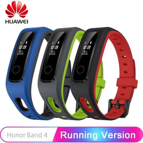 Original Huawei Honor Band 4 Running Version Smart Wristband Fitness Tracker Sports 50M Waterproof Bracelet Sleep Monitor