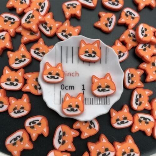 50g Fox Polymer Clay Sprinkle For Kids Diy ,Soft Clay For Craft Clay/Nail Art/Scrapbook Decoration DIY,Filler