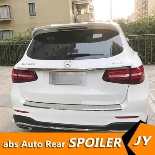 For Mercedes Benz GLC Class GLC300 GLC250 Spoiler 2016-2018 GLC43 GLC260 Spoiler High Quality ABS Car Rear Wing Spoiler