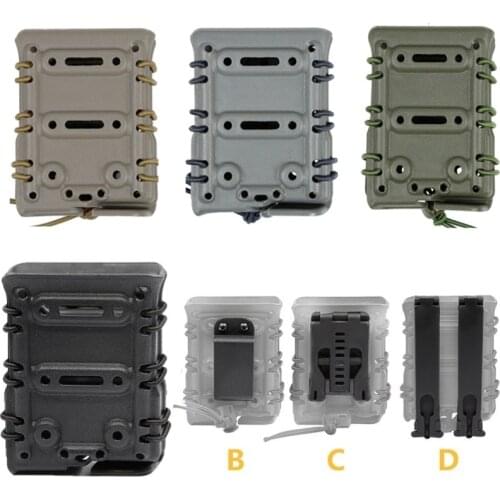 Military Tactical Scorpion 7.62 Magazine Pouch Carrier Hunting Accessories AR15 AR AK M4 Rifle Pistol Mag Holster FastMag Holder
