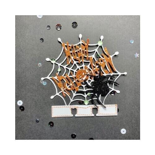 ZFPARTY Spider Web Memorydex Metal Cutting Dies Stencils for DIY Scrapbooking Decorative Embossing DIY Paper Cards