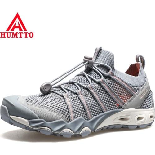 HUMTTO New Climbing Womens Sneakers Outdoor Water Female Shoes Summer Hiking Shoes for Women Sport Trekking Camping Woman Boots