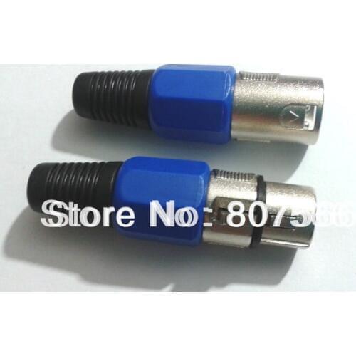 1000set lot XLR 3 Pin Male + Female Audio Microphone Connectors Selling