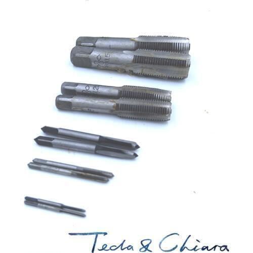 2Sets New 2.5mm 2.5 x 0.45 Metric Taper and Plug Tap M2.5 x 0.45mm Pitch For Mold Machining Free shipping