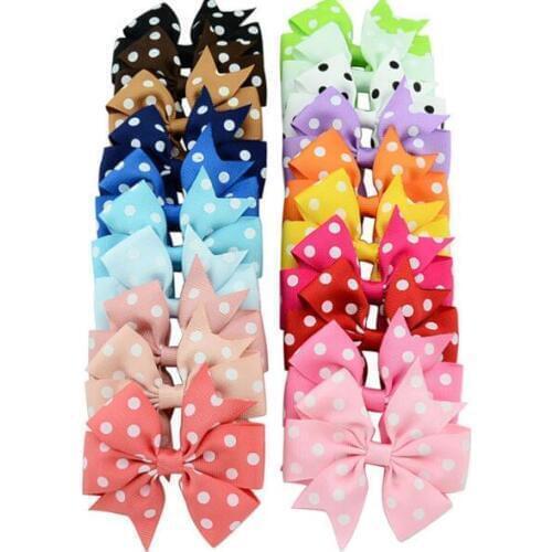 Pet Cats Grooming Accessories Clips Wave Rib Ribbon Bow Hair Clip Duckbill Clip pet dog cat Hair bow Hairpin