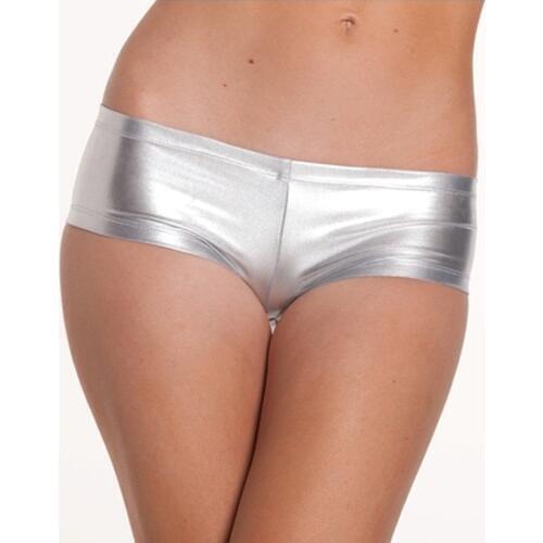 Free pp Sexy panties japanned leather shorts sexy panties elastic leather safety pants tight-fitting underpants inside