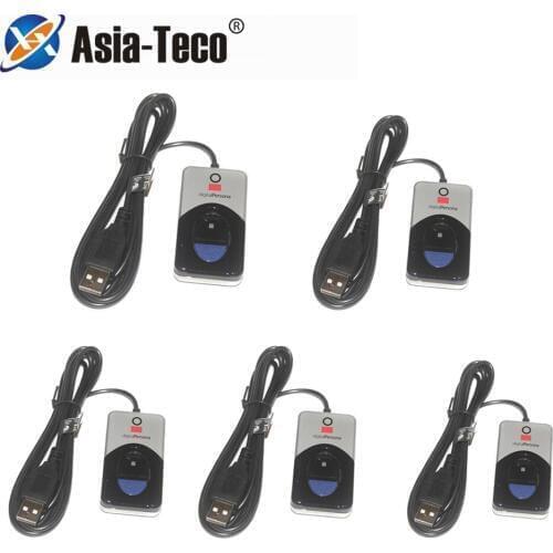 5pcs/lot made in Philippines u are u 4500 Original DigitalPersona USB Biometric Fingerprint Scanner Fingerprint Reader Free SDK