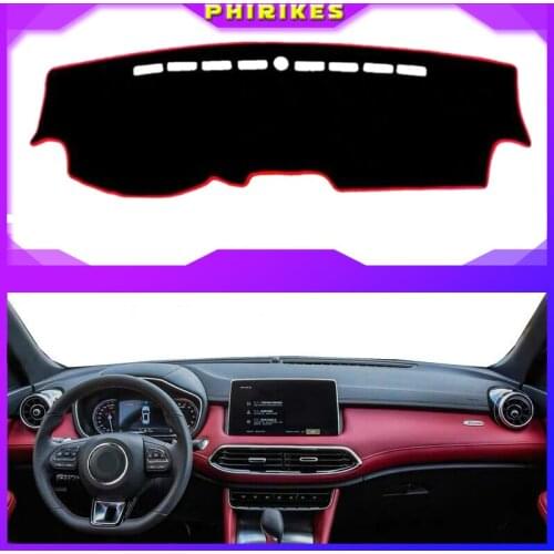 For MG HS 2017 2018 Dashboard Cover Sun Shade Non-slip Dash Mat Pad Carpet Car Stickers Interior Accessories