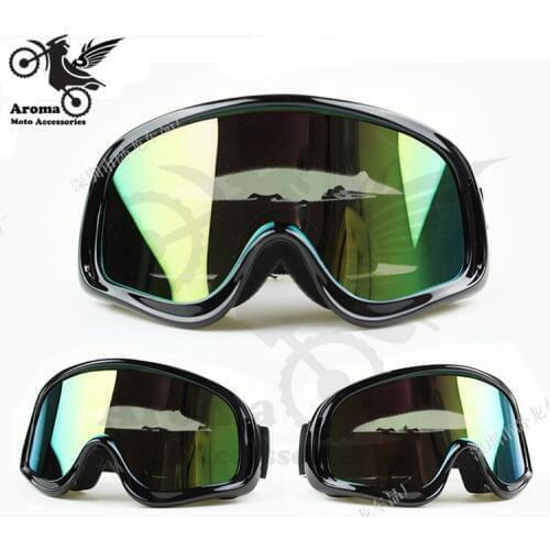 Colorful clear lens motorbike eye protection universal moto dirt pit bike Off-road racing motorcycle glasses motocross goggle