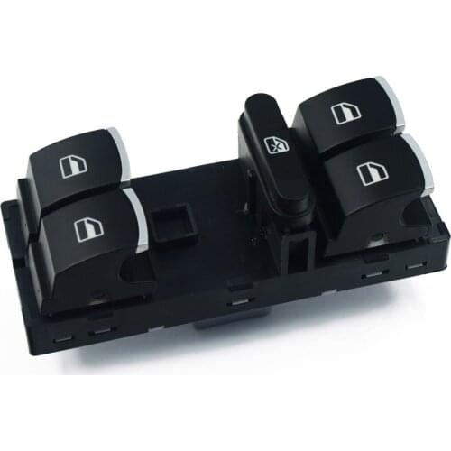 Electric Power Master Window Switch Button For VW MAGOTAN Sagitar Golf MK5 MK6 GTI Plus Rabbit Passat B6 CC Jetta 5ND 959 857