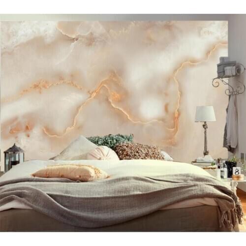 Customized wallpaper 3d new high-definition jade matching topaz marble background wall living room bedroom restaurant decoration