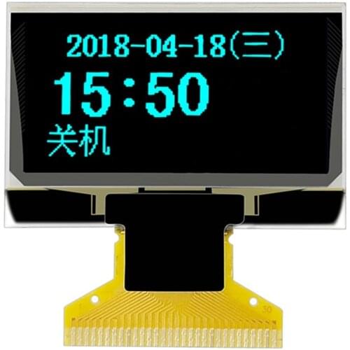 1.3 inch 30PIN Blue OLED Display Screen SSD1306 Drive IC 128*64 Parallel/SPI/I2C Interface