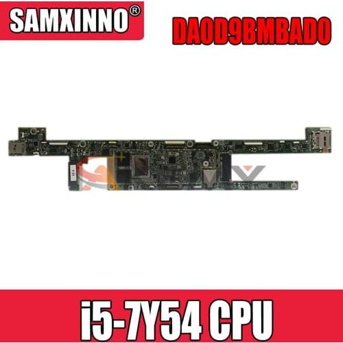 Akemy For HP DA0D9BMBAD0 Laptop motherboard mainboard W/ i5-7Y54 CPU + K3QF4F40BM*2 8GB RAM