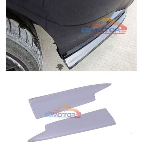 UNPAINTED MIX Style fiber glass Rear Bumper Splitter For Mercedes Benz CLA W117 CLA250 CLA260 CLA45 AMG 2013-2016 M165F