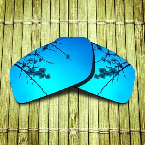 Polarized Replacement Lense For-Oakley Twitch Sunglasses Frame True Color Mirrored Coating - Blue Options