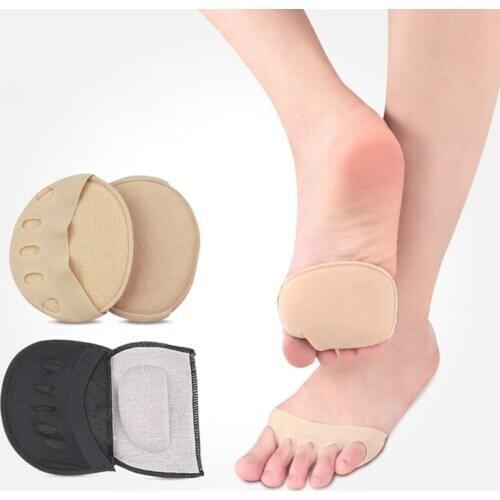 1Pair Insoles Forefoot Pads for Women High Heel Shoes Foot Care Toes Insert Pad Soft Cotton Insole Pain Relief Tools