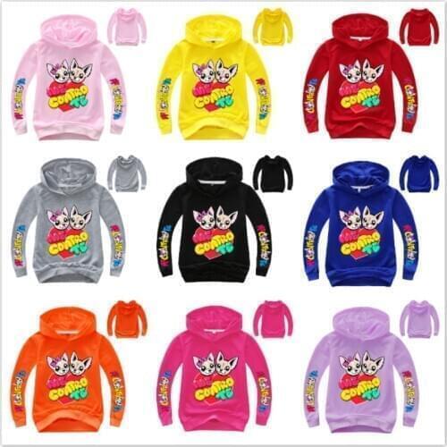 ME CONTRO TE Cartoon Hoodie Ragazze Abiti Baby Boy Girl Sweatshirt Jojo Siwa Kid Felpa Con Cappuccio Clothes La Maglietta Outfit