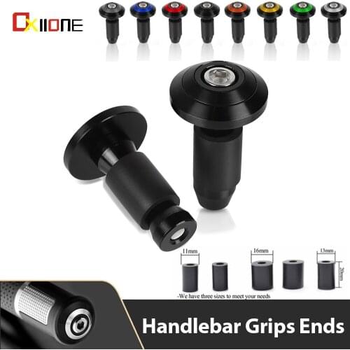 Motorcycle Handle Bar End Cap Anti Vibration Silder Plug For Kawasaki EX250C GPZ250 EX250 E F G H J L M P NINJA 400 300 250 250R