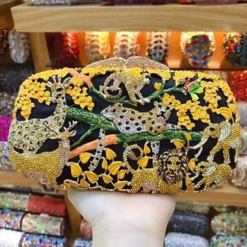 Women crystal Diamond Evening crossbody Bag lady clutch Purse wallet Party Wedding day Clutches Nigh Club Handbag Ladies Totes