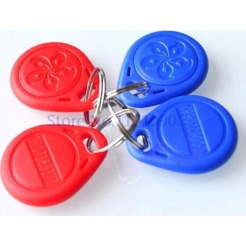 10 Pcs 125kHz RFID Proximity ID Token Tag Key Keyfobs