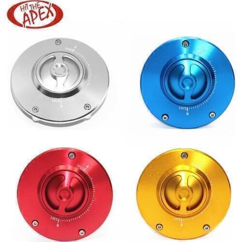 CNC Aluminum Keyless Motorcycle Fuel Tank Cap for Honda CBR600RR CBR 600RR C-ABS Twist off Gas Cover Waterproof All Year