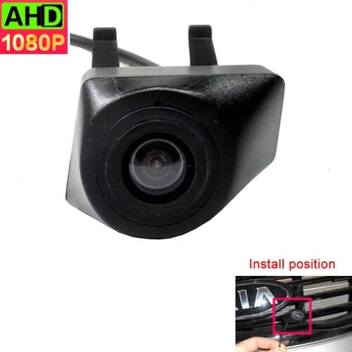 Car Parking Front Emblem logo CCD night vision Camera For Kia K3 Sportage R 2011 2012 t front view positive camera