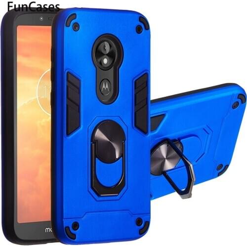 Telephone Mobile Covers For Moto E5 Play EU Car Magnetic Ring Moto carcaso E5 Play US version Eurasian Hard PC Cover Protector