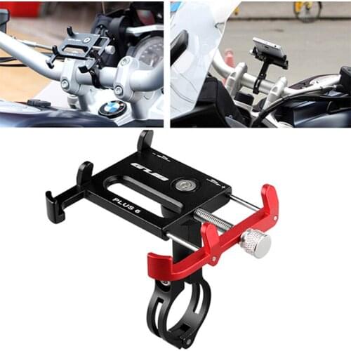 Gub Plus 6 360 Rotating Aluminum Mtb Bicycle Phone Holder Motorcycle Support Motobike Gps Holder For Handlebar Bike Accessories
