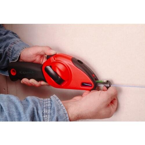 KAPRO scribe 214-30 meters with linear level hand crank with hook decorative chalk line