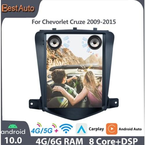 Sinosmart Tesla Style HD screen Android 8.1 Car Navigation GPS Radio for Chevrolet Cruze /Daewoo Lacetti 2009-2015