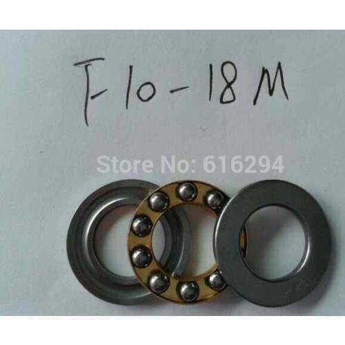 100pcs Free Shipping F10-18M 10X18X5.5 miniature thrust ball bearing RC Models