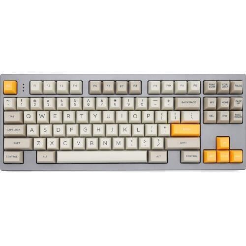 Domikey SA abs doubleshot keycap set 1980s 80s SA profile for mx stem keyboard poker 87 104 gh60 xd64 xd68 xd84 xd96 xd75 xd87