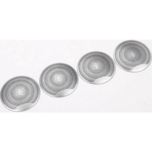 Free By DHL 500pcs Car Decoration Door Speaker Audio Player Cover Trim Protector for Benz E/C/GLC Class W205 W213