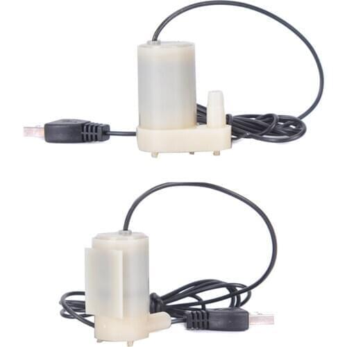 New Usb Micro Submersible And Amphibious DC Motor Pump Water Pump 5V 2~3L/min Horizontal, Vertical