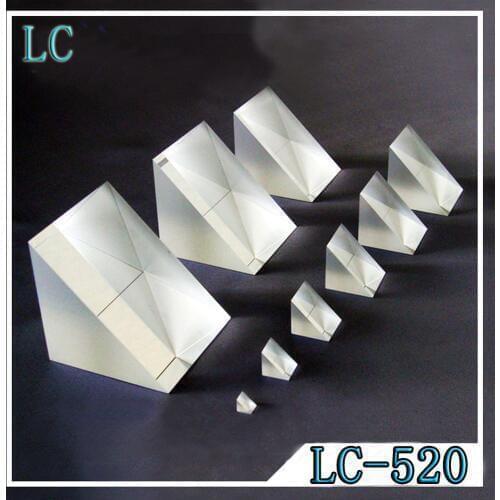 Sample Optical Lens Measurement With Coating On Right Angle Triangular Prism Optical Product Customization