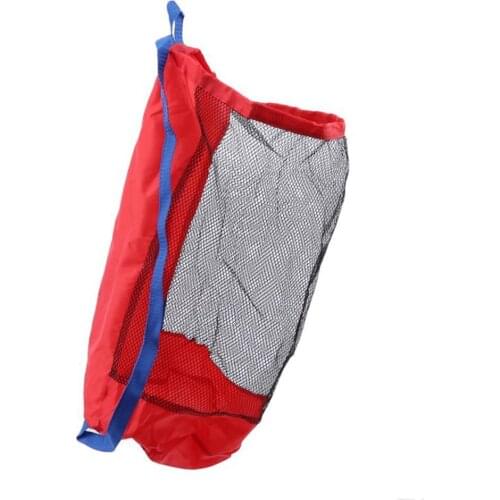 Portable Children Kids Beach Sand Playing Tool Toys Storage Mesh Bag Backpack