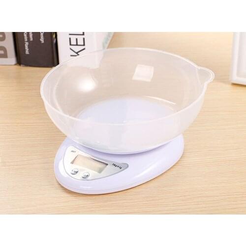 5kg/1g Portable Digital Scale LED Electronic Scales Postal Food Balance Measuring Weight Kitchen LED Electronic Scales
