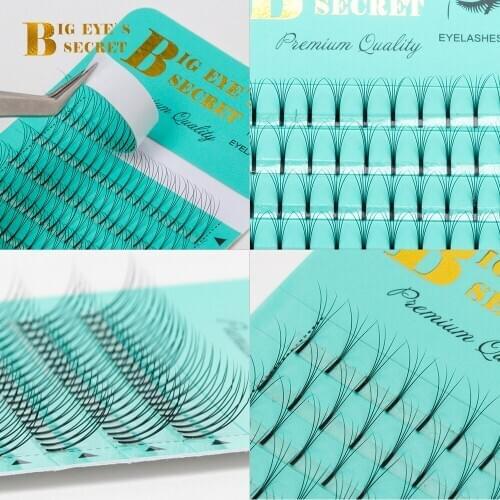 Big eyes secret Nature-Lashes Premade-Volume-Fans Individual-Lashes Eyelash-Extension Makeup tools Pre-Made-Fans Lash-Extension