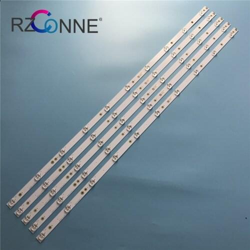 LED Backlight strip 10 Lamp For Philips 43"TV LB43003 LB43101 V0_01 TPT430US TPT430H3 43PFS4131 43PFS5531 43PFS5532 43PUT4900